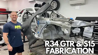 R34 GTR AND S15 FABRICATION