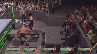 WWE 2K22 PS5- EPIC AND BRUTAL FALLS COUNT ANYWHERE MATCH!!!