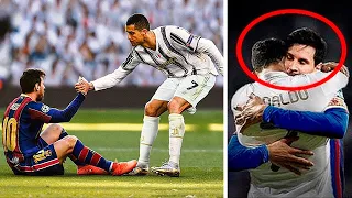 A AMIZADE DE MESSI E CRISTIANO RONALDO