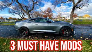 The First 3 Mods Every New Camaro Owner Should Do