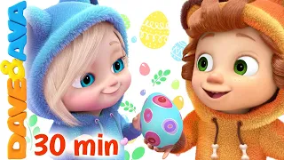 🤗 Sleeping Bunnies | Happy Easter | Nursery Rhymes & Baby Songs | Kids Songs by Dave and Ava 🤗