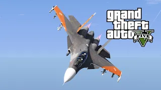 GTA V Su-30SM Flanker-H Fighter Jet [MOD]