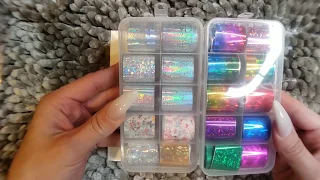 MAKARTT Nail foil kit | how to use nail foils | best nail foil glue