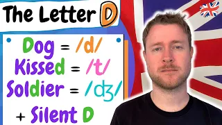 English Pronunciation  |   The Letter 'D'   |  3 Ways to Pronounce the Letter D in English!