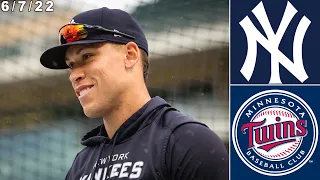 New York Yankees Highlights: vs Minnesota Twins | 6/7/22