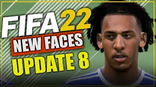 FIFA 22 - NEW Wonderkids with Real Faces  - Update 8 - Career Mode