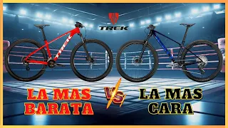 La MTB MAS BARATA vs LA MAS CARA DE TREK // BATALLA EPICA