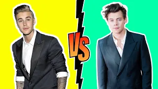 Justin Bieber Vs Harry Styles Transformation ★ From Baby To 2021