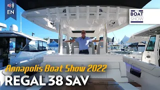 NEW REGAL 38 SAV @ Annapolis Boat Show 2022 - The Boat Show