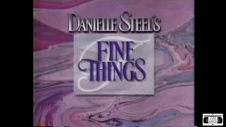 Danielle Steel's Fine Things Promo - NBC 1991