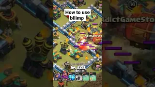 how to use bllimp ( wizard super+invisible spell)#clashofclans #cocindonesia #clashofclansindo