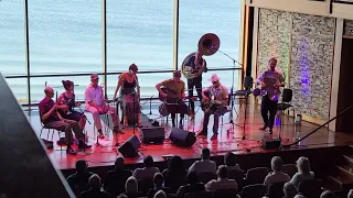 Tuba Skinny at beautiful Shalin Liu Performance Center, Rockport, MA...