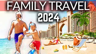 Top 10 Best Places to Travel with Kids 2024 | International Family Destinations