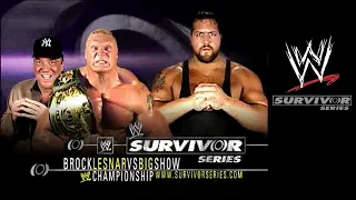 Brock Lesnar vs Big Show [Survivor Series 2002] (WWE 2k20)