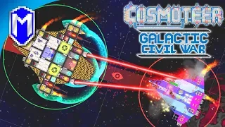 Throwing Ourselves Into The Civil War - Galactic Civil War - Let's Play Cosmoteer Gameplay Ep 1