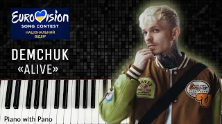 DEMCHUK - ALIVE | Piano Cover | National Selection Ukraine 🇺🇦 | Eurovision 2023