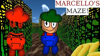 Выживание в лабиринте Марцелло █ Baldi's Basics – моды █