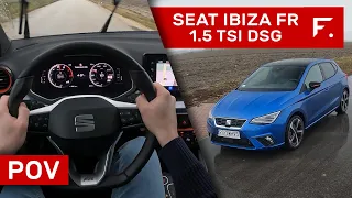 2022 Seat Ibiza FR 1.5 TSI DSG POV Test Drive | 4K