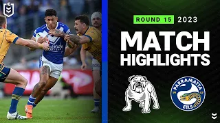 NRL 2023 | Canterbury-Bankstown Bulldogs v Parramatta Eels | Match Highlights