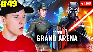 SWGoH 5V5 GAC With SLKR! FREE Roster Reviews & F2P Account! - GAC Live #49