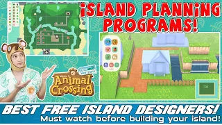 BEST ACNH Island PLANNING PROGRAMS for the Animal Crossing New Horizons UPDATE! Free ISLAND DESIGNER