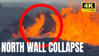 North wall collapse, dust devils🌋 Iceland Volcano. Day 14. 23.07.23