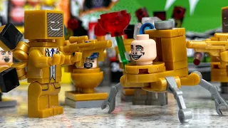 РАСПАКОВКА LEGO СКИБИДИ ТУАЛЕТ минифигуры | UNBOXING LEGO SKIBIDI TOILET minifigures (LEGO аналог)