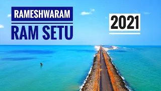 Ram Setu - Dhanushkodi  - 2021 Drone Shots