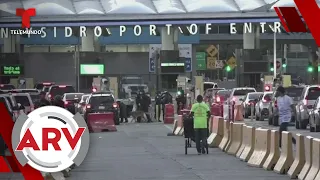 Extienden restricciones de paso entre EE.UU. y México | Al Rojo Vivo | Telemundo