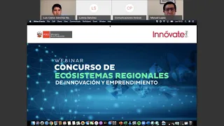 Concurso de Ecosistemas Regionales de Innovación y Emprendimiento - DER InnovaSuyu