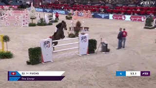 The Sinner mit Martin Fuchs Longines FEI Jumping World Cup™ Final 2022   155cm with Jump Off