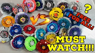 Beyblade Metal Fury 4D- Free For All MYSTERY Pick Battles!!!