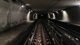 [Metro Cab Ride] Ligne D du métro de Lyon / Gare de Vaise ➡ Gare de Vénissieux