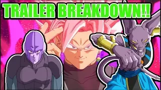 DRAGONBALL FIGHTERZ JUMP FESTA TRAILER BREAKDOWN!! [HIT, BLACK, BEERUS, AND MORE!]