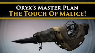 Destiny 2 Lore - The Touch Of Malice! Oryx's master plan to become one with Death!