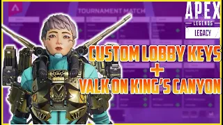 How to play in Custom lobbies + Valkyrie gameplay in King's Canyon |Apex legends legacy