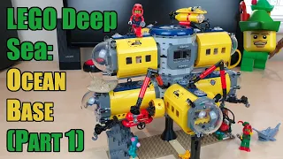 LEGO Deep Sea - Ocean Exploration Base MOC (Part 1) 🔱🤿🦈🏹