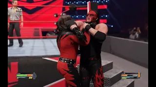 WWE 2k22 | Kane Vs  Impostor Kane | FULL MATCH  Kane vs  Impostor Kane Vengeance 2006