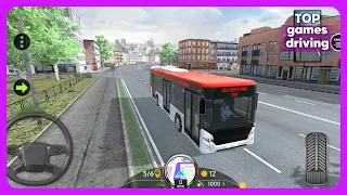 Madrid 5-Route. BUS SIMULATOR / Mobile game / #thegame #gamer #gameplay #bussimulator