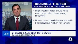 BNP Paribas forecasting further disinflation in housing market, says Chief U.S. Economist Riccadonna