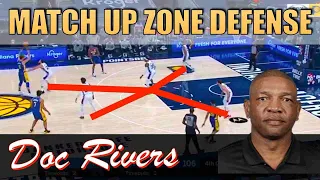Philadelphia 76ers 2-3 MATCH UP ZONE DEFENSE Breakdown - Coach Doc Rivers