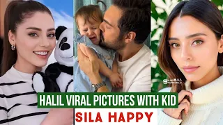 Halil Ibrahim Ceyhan New Viral Pictures with Beautiful Kid !Sila Turkoglu Happy
