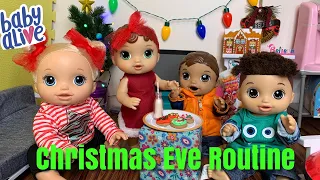 Baby Alive Abby Christmas Eve Night Routine