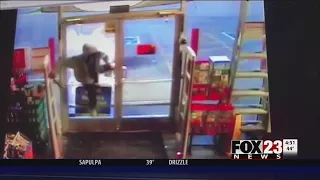 "Clumsy burglar" breaks into south Tulsa store