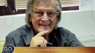 ANUNȚ TRIST despre Florin Piersic: „Situația sa este GRAVĂ!” Ce i-au descoperit medicii în corp