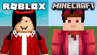 Сравниваю Roblox и Minecraft!