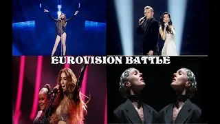 Eurovision 2016 Vs 2017 Vs 2018 Vs 2019 (Song battle)