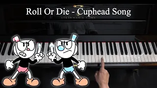 Cuphead Rap Battle - Roll or Die - EASY Piano Tutorial