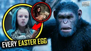 WAR FOR THE PLANET OF THE APES (2017) Breakdown | Ending Explained, Easter Eggs & Hidden Details