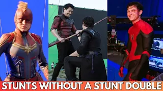 Marvel Cast Stunt Performances Without A Stunt Double